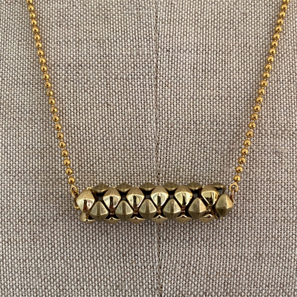 wxyz gold necklace